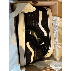 VANS Sk8-Hi Shoes Black/ White Mens US Size 11 High Top Sneakers VN000D5IB8C1